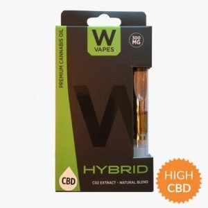 W Vape – CBD Vape Cartridge – 300mg Hybrid